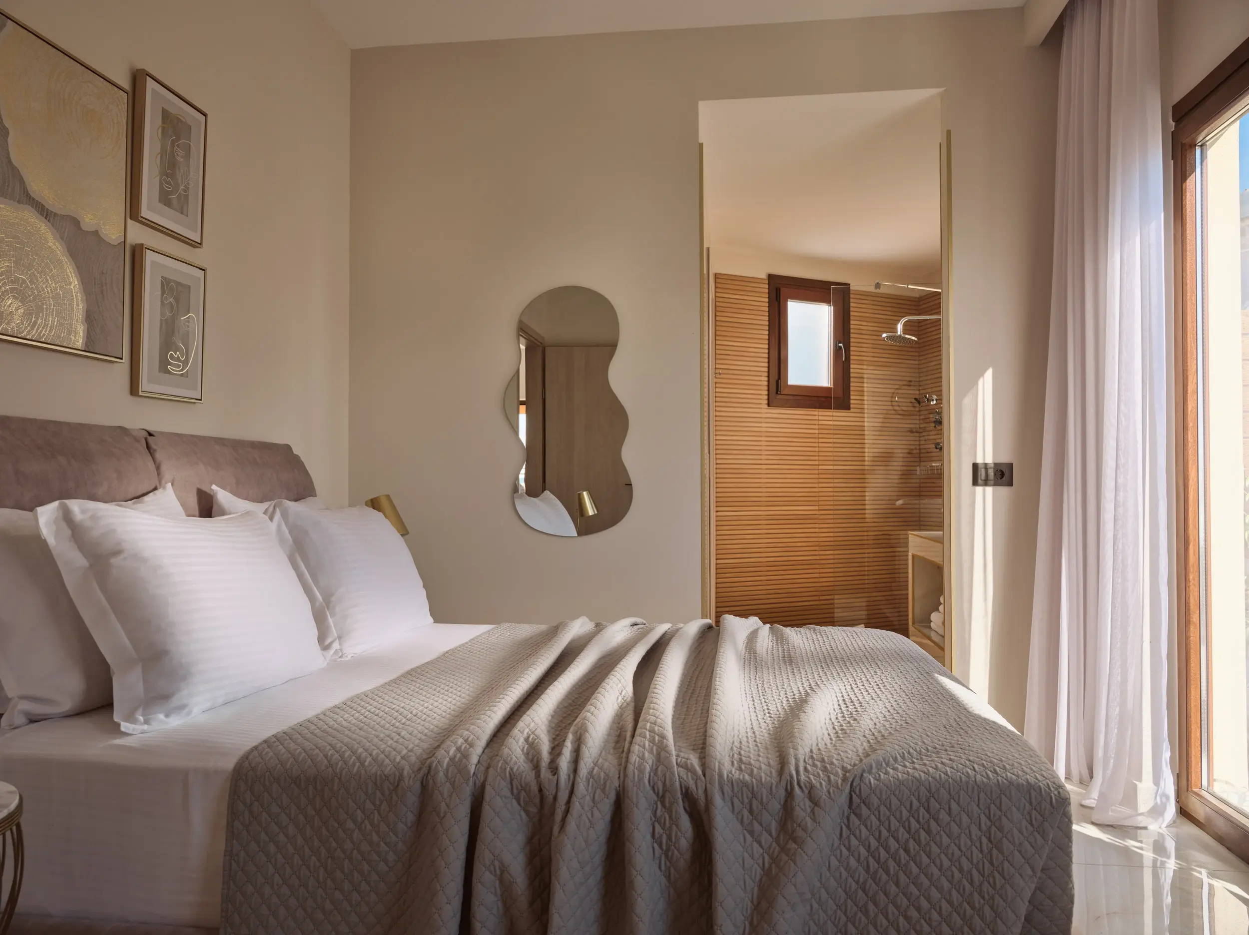 Castello bedroom 2 interior with luxury finishes